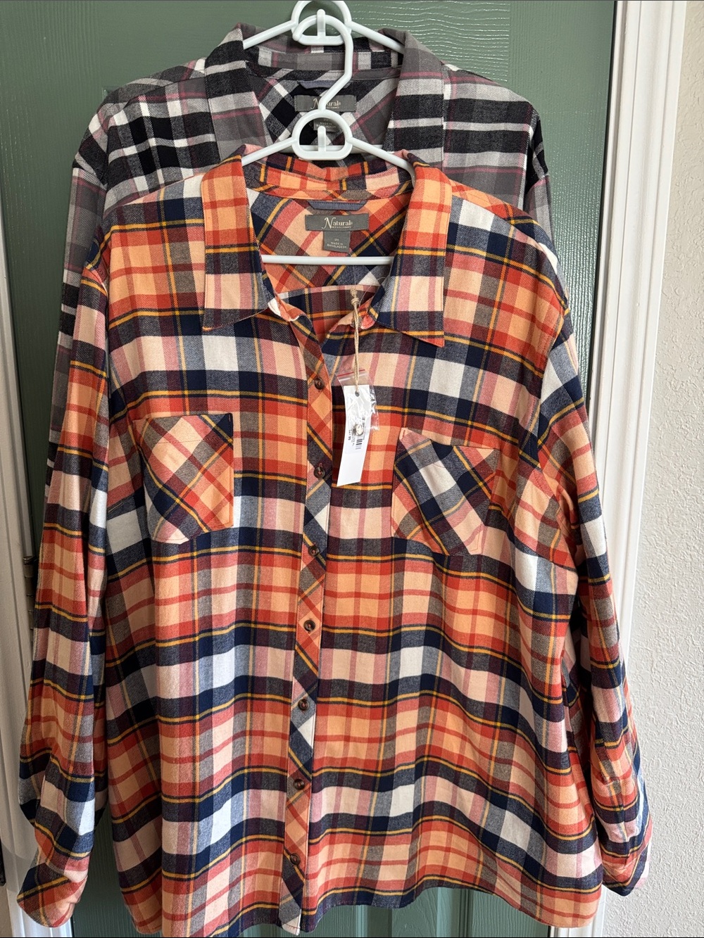 Natural Reflections Women Plus Size flannels bundle-NWT & EUC